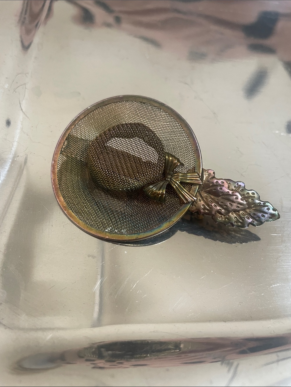 Antique Hat Barette